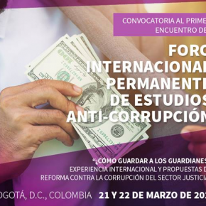 Primer Foro Internacional Anti-Corrupción Primer Foro Internacional Anti-Corrupción