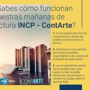 ¿Sabes cómo funcionan nuestras mañanas de lectura INCP-ContARTE?