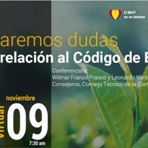 Evento virtual: Aclaremos dudas con relación al Código de Ética