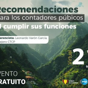 Recomendaciones para los contadores públicos al cumplir sus funciones
