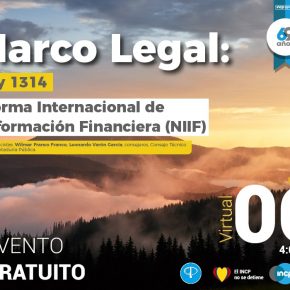 Conferencia virtual: Marco Legal, Ley 1314 Norma Internacional de Información Financiera