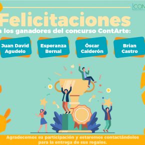 Ganadores del concurso cuarto cumpleaños ContARTE
