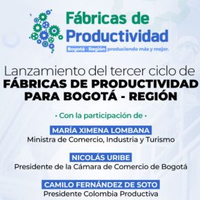 Charla virtual: lanzamiento del tercer ciclo “fábricas de productividad”
