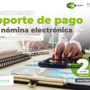 Evento. Documento soporte de pago de nómina electrónica