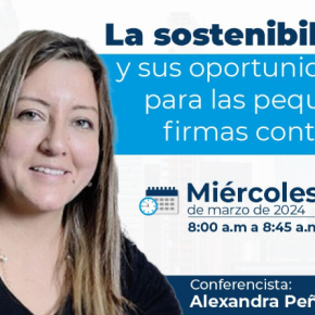 ¡La sostenibilidad y sus oportunidades para las pequeñas firmas contables! ¡La sostenibilidad y sus oportunidades para las pequeñas firmas contables!