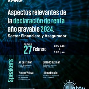 Declaración de renta AG 2024: aspectos clave para el sector financiero y asegurador
