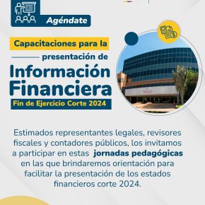 Aprende con SuperSociedades a presentar información financiera 2024